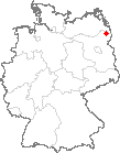 Karte Schenkenberg bei Prenzlau